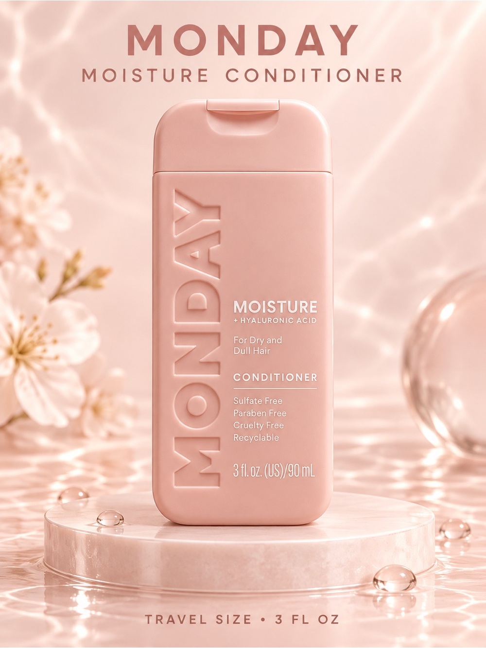 MONDAY Moisture Conditioner with Hyaluronic Acid – 3 fl oz